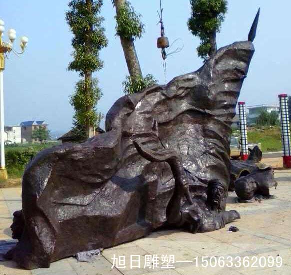 公園景觀鑄銅、鍛銅雕塑